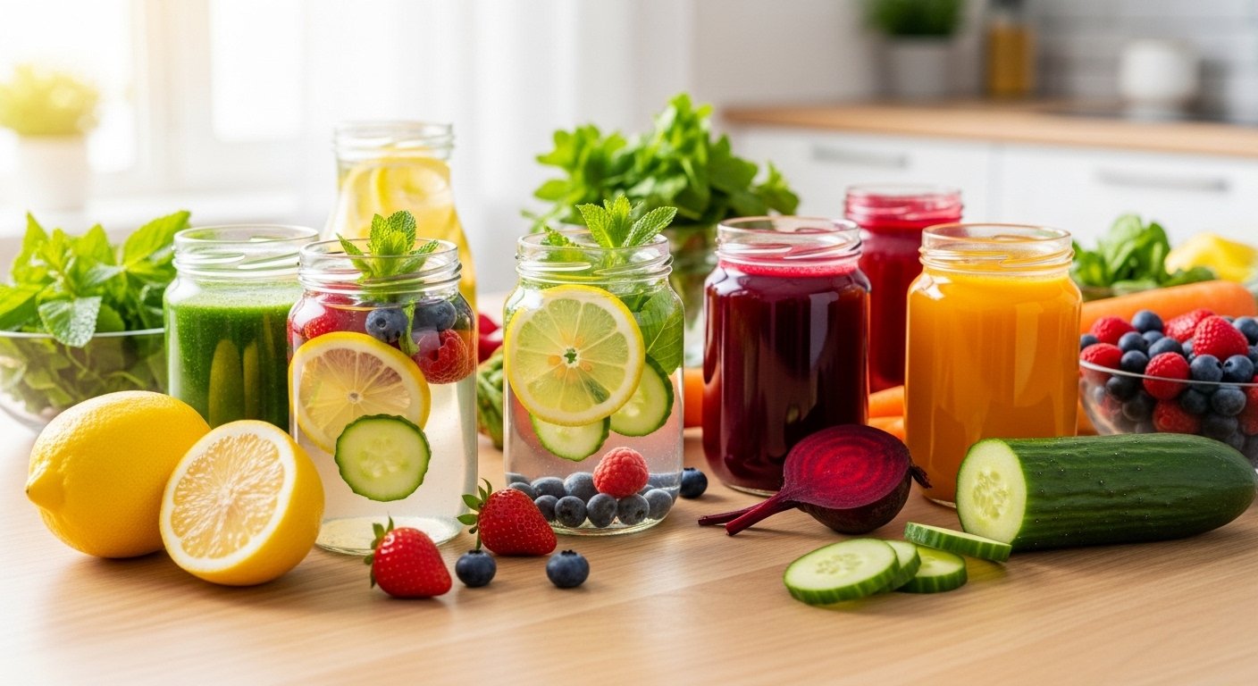 طرق تحضير مشروبات صحية ومرطبة
