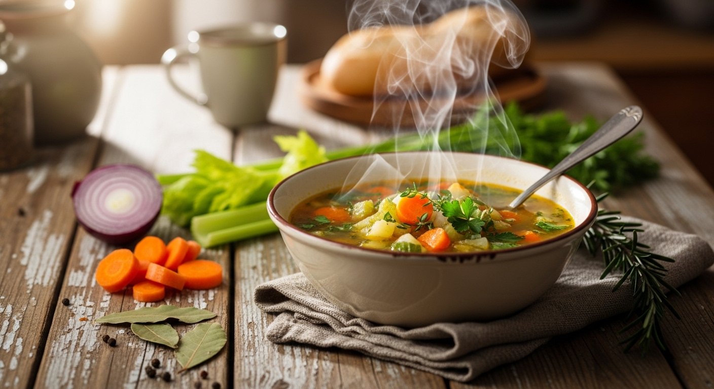 كيفية تحضير الحساء الشتوي اللذيذ
