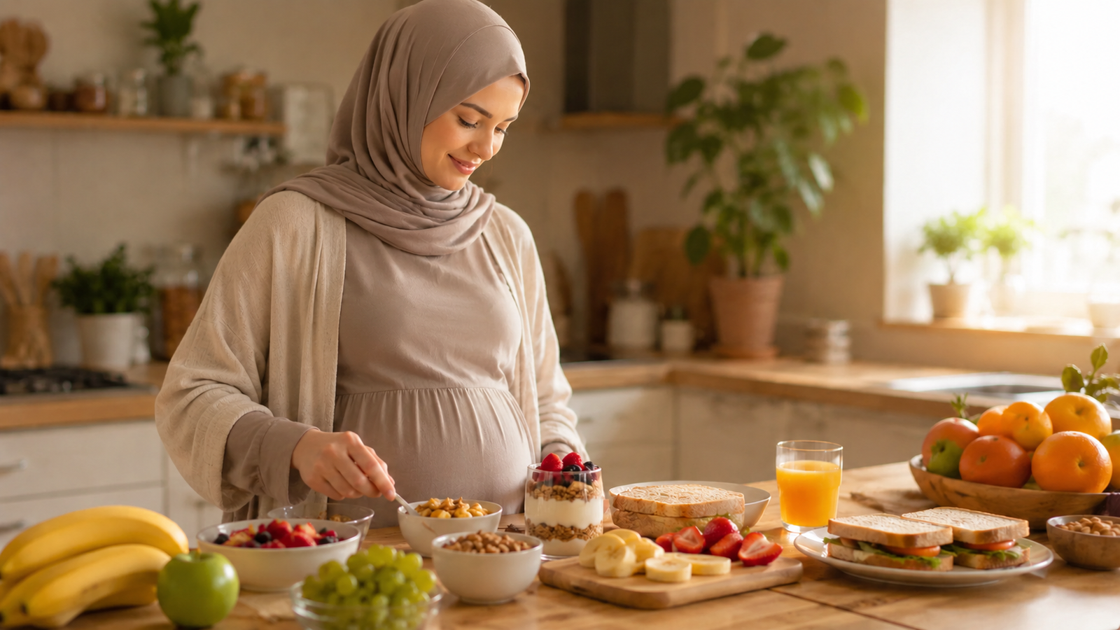 أفضل طرق تحضير المأكولات الخفيفة للأم الحامل