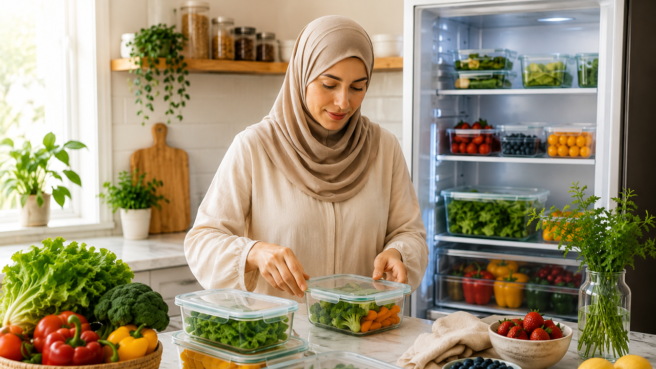 كيفية تخزين الطعام بشكل صحي للحفاظ على الفيتامينات