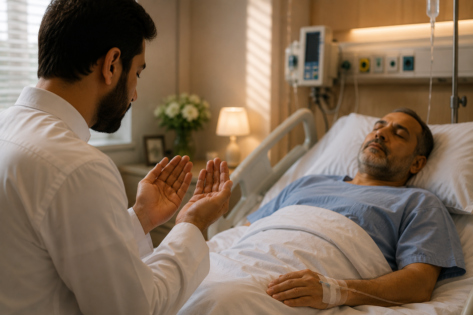 أجمل دعاء لشفاء المريض