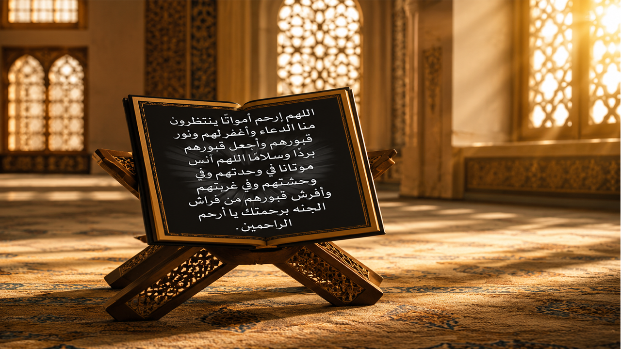 احسن دعاء للميت