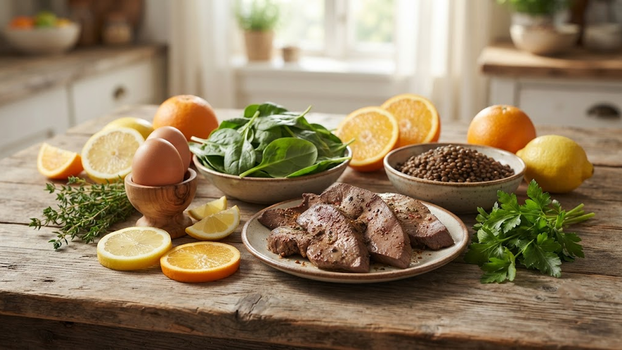 أطعمة ترفع الحديد بسرعة وتحارب الأنيميا
