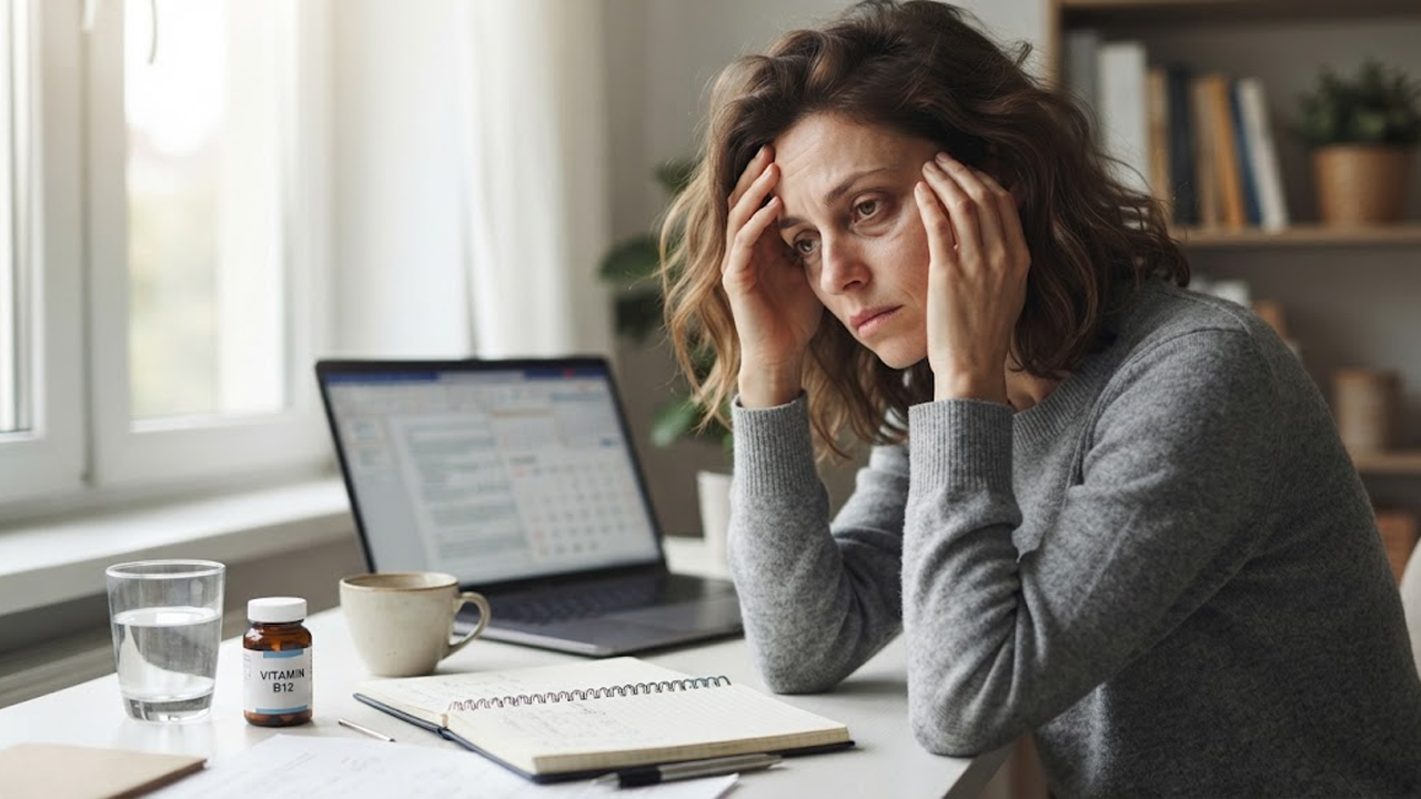 أعراض نقص فيتامين B12 وأسبابها