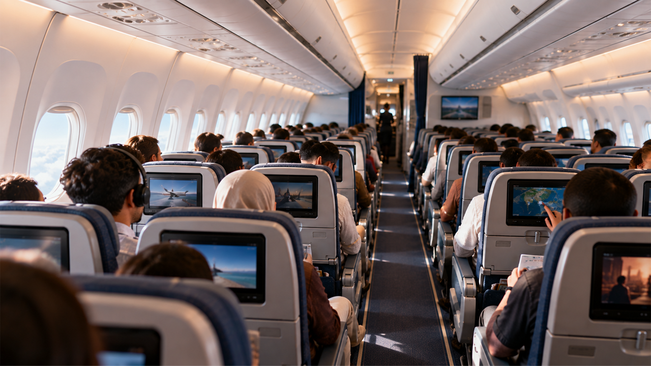 الفرق بين Economy وPremium Economy في الطيران